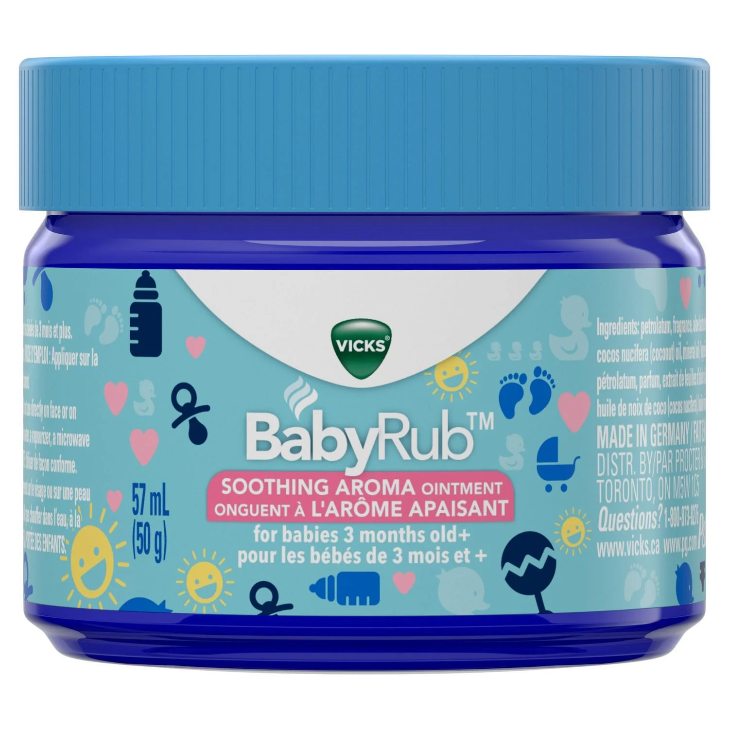 Vicks BabyRub Soothing Aroma Ointment - 57 ml