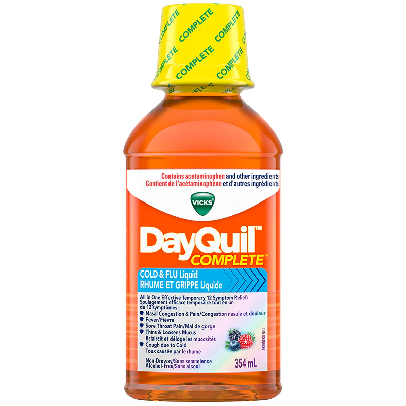 Vicks DayQuil Complete Cold & Flu Liquid - Image 2
