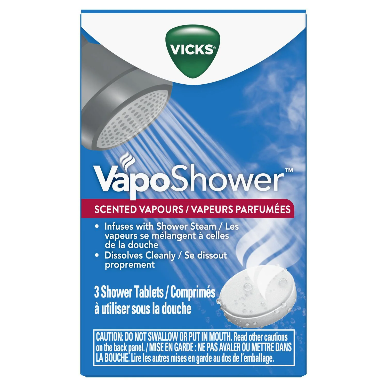 Vicks VapoShower - 3 shower tablets