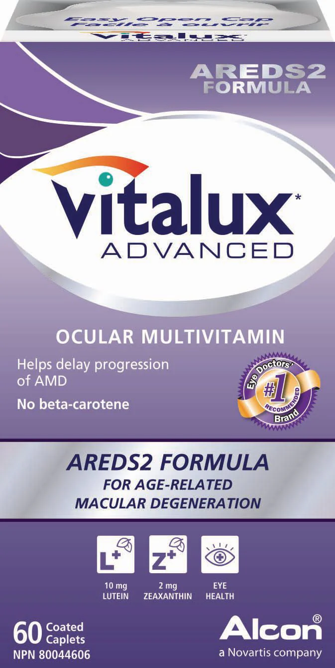 Vitalux Advanced Ocular Multivitamin - 60 coated caplets