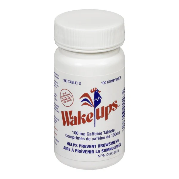 Wake Ups Caffeine Tablets - 100 mg - Image 2