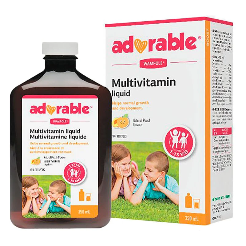 Wampole Adorable Multivitamin Liquid - 350 ml