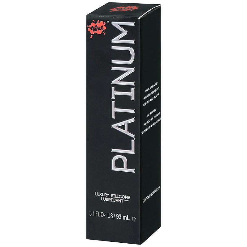 Wet Platinum Luxury Silicone Lubricant - 93 ml
