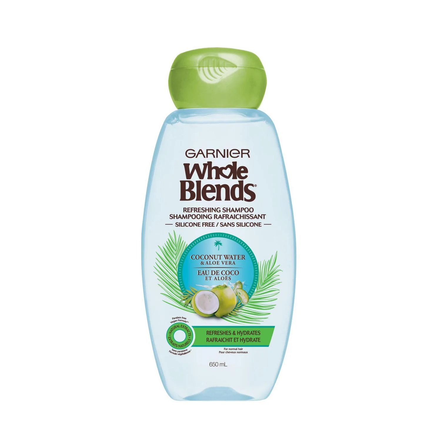 Whole Blends Refreshing Shampoo, Coconut Water & Aloe Vera - Image 2