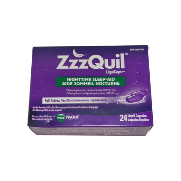 ZzzQuil Nighttime Sleep-Aid LiquiCaps - Image 2